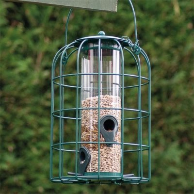  Mangeoire de jardin &agrave; oiseaux r&eacute;sistante aux &eacute;cureuils