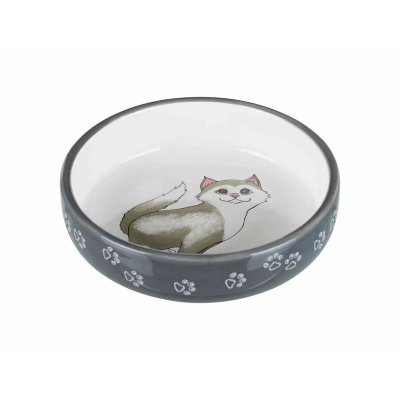 TRIXIE Mangeoire en c&eacute;ramique pour les courses de museau courtes 300 ml