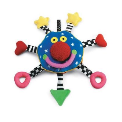 MANHATTAN TOY  anneau de dentition en peluche Whoozit 25,4 cm