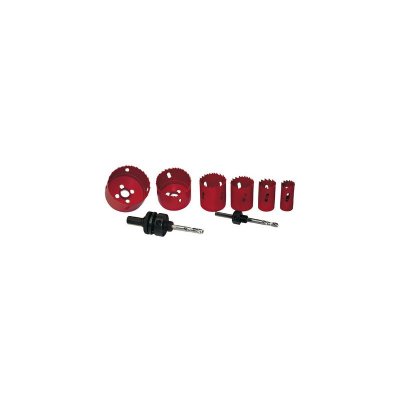 BRUDER MANNESMANN Mannesmann jeu de scies de trou bim&eacute;talliques m44100 - 8 pieces 408604