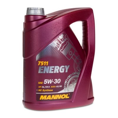MANNOL  Energy 5&nbsp;W de 30&nbsp;API SL/CF W-40, 1&nbsp;l
