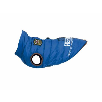 TRIXIE Manteau saint-malo avec harnais XS: 30 cm, bleu