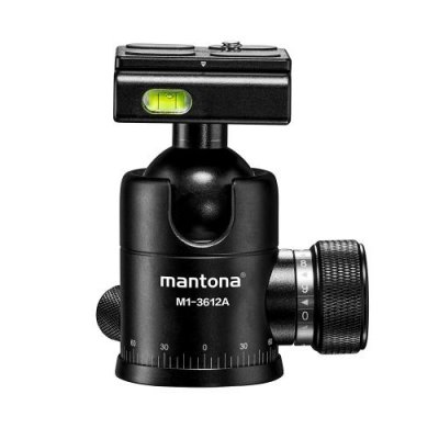 MANTONA  Onyx 12 T&ecirc;te sph&eacute;rique pour tr&eacute;pied
