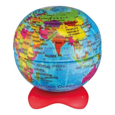 MAPED  Taille-crayons 1 Trou &Agrave; R&eacute;servoir - Globe Terrestre - 