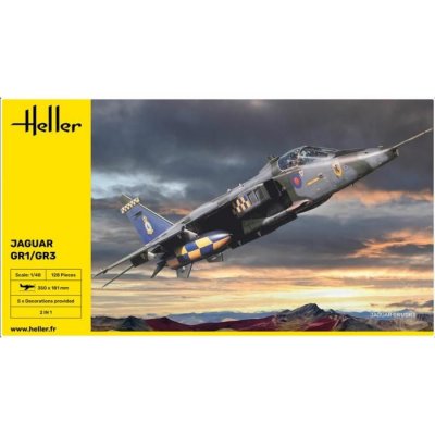 HELLER Maquette avion  Jaguar Gr.1/Gr.3 (Version 2023)- 1/48 - Maquett