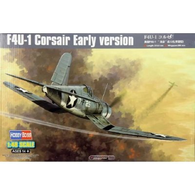 HOBBY BOSS Maquette avion  F4U-1 Corsair Early- 1/48 - Maquette d'avio