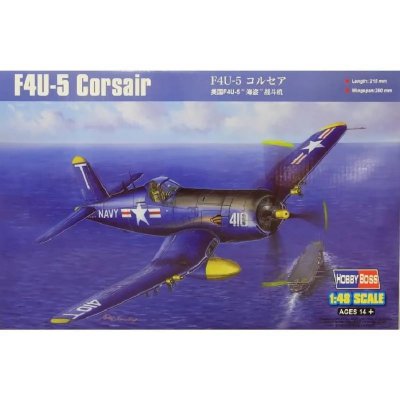 HOBBY BOSS Maquette avion  F4U-5 Corsair - 1/48 - Maquette d'avion