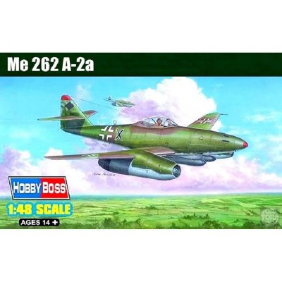 HOBBY BOSS Maquette avion  Me 262 A-2a - 1/48 - Maquette d'avion