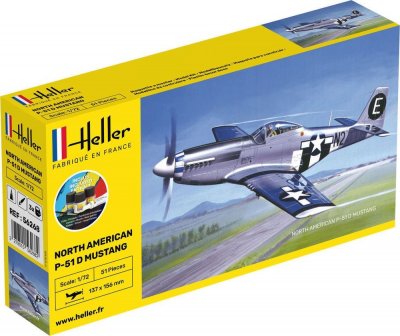 HELLER Maquette avion : kit : mustang p-51d 1000562680