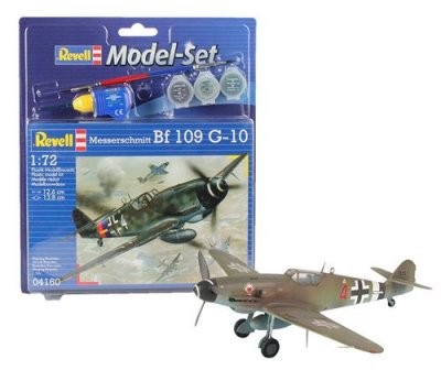 REVELL MODEL SET Maquette avion&nbsp;: Model-Set&nbsp;: Messerschmitt Bf 109