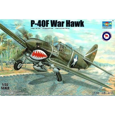 TRUMPETER Maquette Avion : P-40f War Hawk-