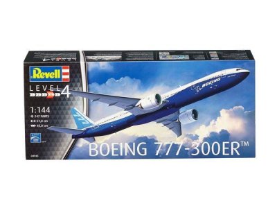 REVELL Maquette avion  Boeing 777-300 ER-1/144 - Maquette d'avion