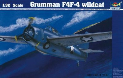 TRUMPETER Maquette avion  F4F-4 WILDCAT- 1/32 - Maquette d'avion
