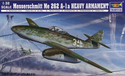 INCONNU Maquette avion Trumpeter ME 262 A-1A- 1/32 - Maquette d'avion