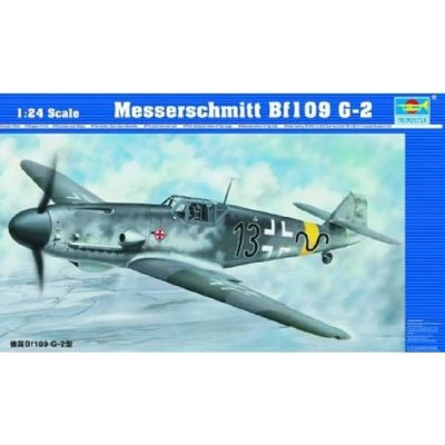 Maquette avion Trumpeter Messerschmitt Bf 109G-2 - 1/24 - Maquette d'