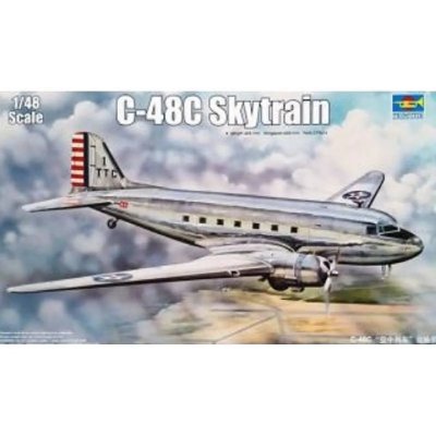 Maquette avion Trumpeter SKYTRAIN C-48C- 1/48 - Maquette d'avion