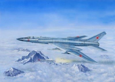  Maquette avion Trumpeter Tu-128M Fiddler-1/72 - Maquette d'avion