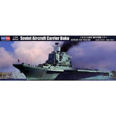 HOBBY BOSS Maquette bateau  Baku Soviet Aircraft Carrier- 1/700 - Maqu