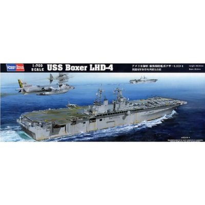 HOBBY BOSS Maquette bateau  USS Boxer LHD-4 - 1/700 - Maquette de bate