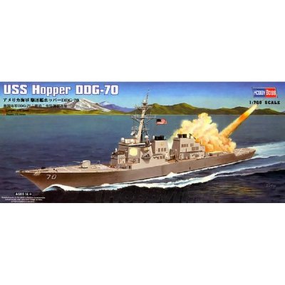 HOBBY BOSS Maquette bateau  USS Hopper DDG-70- 1/700 - Maquette de bat
