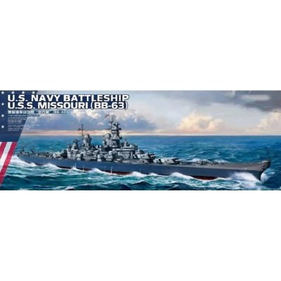 MENG Maquette bateau  Model USS Missouri BB-63- 1/700 - Maquette de ba