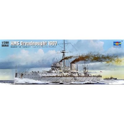 TRUMPETER Maquette bateau  HMS DREADNOUGHT 1907- 1/350 - Maquette de b