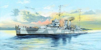 TRUMPETER Maquette bateau  HMS York 0- 1/350 - Maquette de bateau