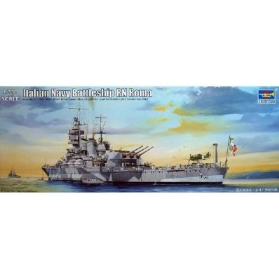 Maquette bateau Trumpeter RN ROMA- 1/350 - Maquette de bateau