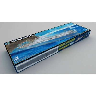 TRUMPETER Maquette bateau  US NAVY YORKTOWN CV-5- 1/200 - Maquette de