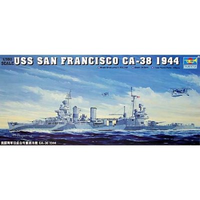 TRUMPETER Maquette bateau  USS San Fransisco CA-38 1944- 1/350 - Maque