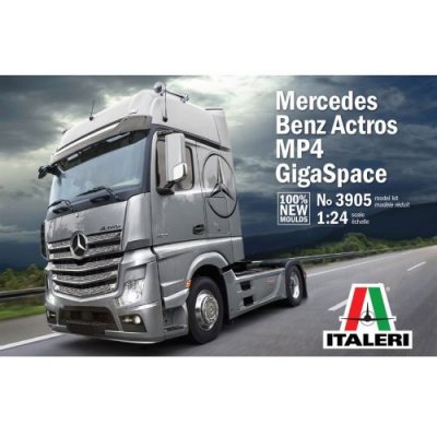 ITALERI Maquette camion  Mercedes Actros Gigaspace- 1/24 - Maquette de