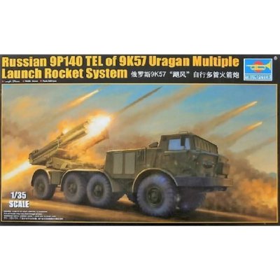 TRUMPETER Maquette camion  RUSSE 9P140 TEL DE 9K57- 1/35 - Maquette de