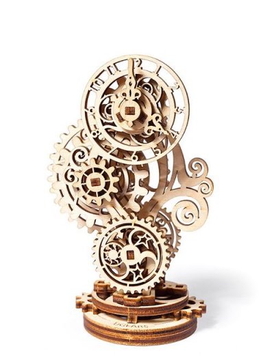 UGEARS Maquette En Bois 3D - Horloge 12,5 Cm - Graine Cr&eacute;ative