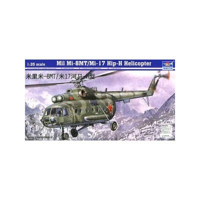  Maquette h&eacute;licopt&egrave;re Trumpeter MI-17 HIP-H- 1/35 - Maquette d'h&eacute;licop