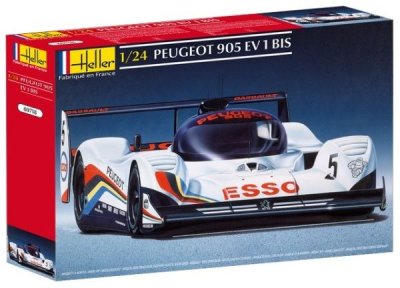 HELLER Maquette  Peugeot 905 1/24- 1/24 - Maquette de voiture