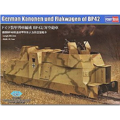 HOBBY BOSS Maquette  Kanonen und Flakwagen-1/72 - Maquette militaire