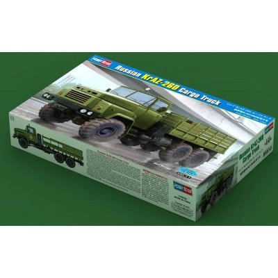 HOBBY BOSS Maquette  Russian KrAZ-260 Cargo Truck- 1/35 - Maquette mil