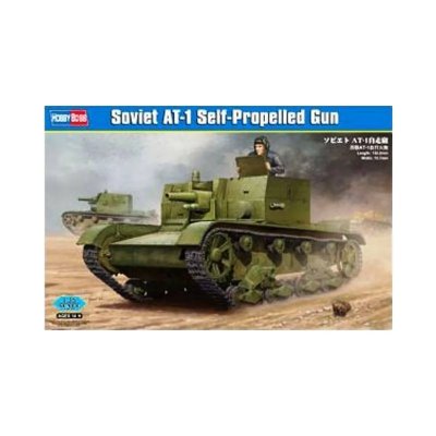 HOBBY BOSS Maquette  Soviet AT-1 SPG 1/35- 1/35 - Maquette militaire