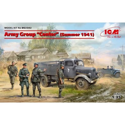 ICM Maquette  Groupe d'arm&eacute;es "Centre" (&eacute;t&eacute; 1941) (Kfz.1, Typ L3000S, I