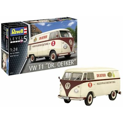 LOUISE COURTEAU Maquette Revell VW T1 "DR. OETKER"- 1/24 - Maquette de voiture
