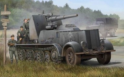 TRUMPETER Maquette  8.8CM FLAK 18- 1/35 - Maquette militaire