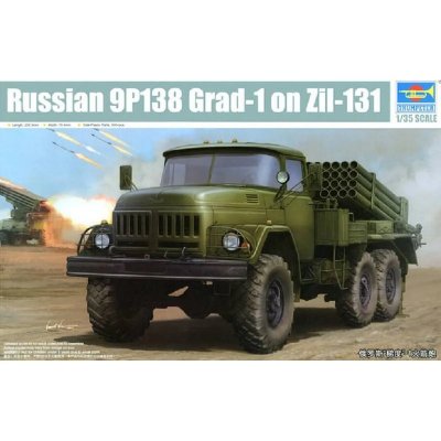 TRUMPETER Maquette  9P138 sovi&eacute;tique GRAD sur Zil-131- 1/35 - Maquette