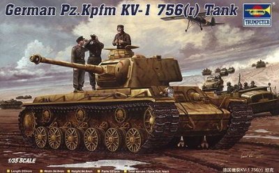 Maquette Trumpeter Pz.756 (r)- 1/35 - Maquette militaire