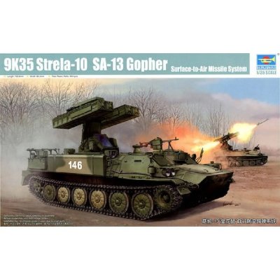 TRUMPETER Maquette  Russe 9K35 Strela-10 SA-13 Gopher- 1/35 - Maquette