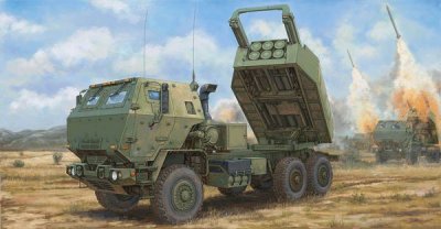 TRUMPETER Maquette V&eacute;hicule M142 High Mobility Artillery Rocket System (himars)