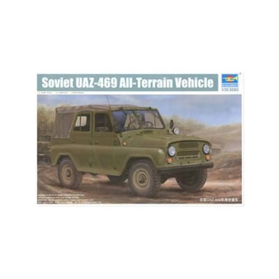 Maquette v&eacute;hicule militaire : uaz-469 v&eacute;hicule tout terrain sovi&eacute;tique