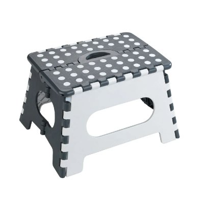 WENKO Marchepied pliable secura - h. 22 cm - gris