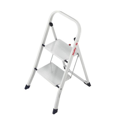 HAILO Marchepied pliant 2 marches acier