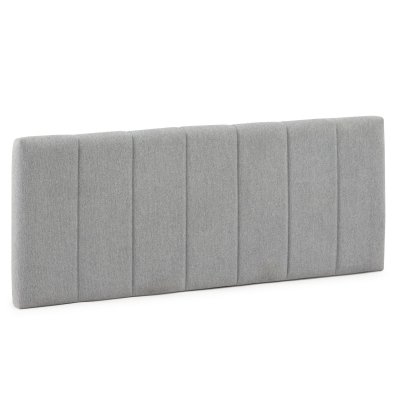MARCKONFORT  - T&ecirc;te de lit tapiss&eacute;e Creta 160x60cm Couleur Gris - gris