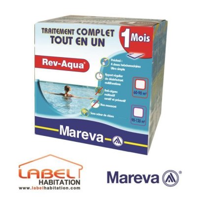MAREVA  - KIT Traitement REV-Aqua Complet MENSUEL 60/90M3-140021